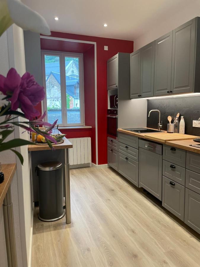 Bel Appartement T3 Au 1Er Etage Avec Cour Interieure Au Rdc - Villa Marie Bagnères-de-Luchon Dış mekan fotoğraf