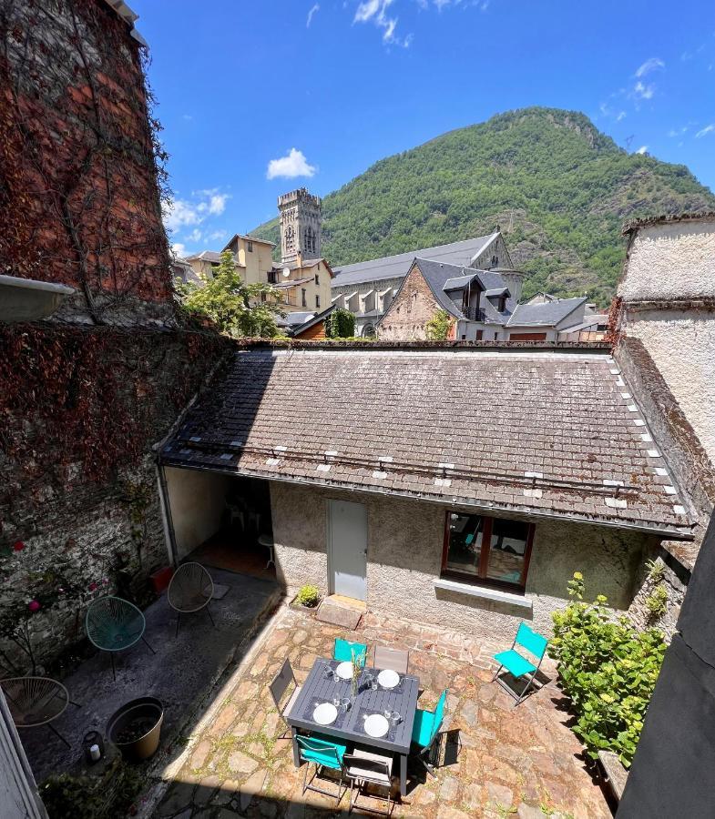 Bel Appartement T3 Au 1Er Etage Avec Cour Interieure Au Rdc - Villa Marie Bagnères-de-Luchon Dış mekan fotoğraf