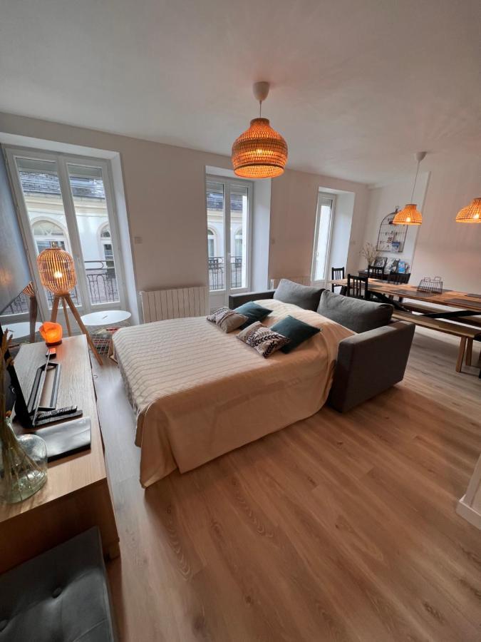 Bel Appartement T3 Au 1Er Etage Avec Cour Interieure Au Rdc - Villa Marie Bagnères-de-Luchon Dış mekan fotoğraf